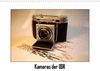 Buch Cover Kameras der DDR (Wandkalender 2023 DIN A3 quer)