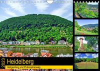Buch Cover Heidelberg - Heiligenberg und Philosophenweg (Wandkalender 2023 DIN A4 quer)