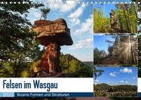 Buch Cover Felsen im Wasgau (Wandkalender 2023 DIN A4 quer)