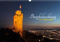 Buch Cover Burgbeleuchtung im Odenwald (Wandkalender 2023 DIN A3 quer)