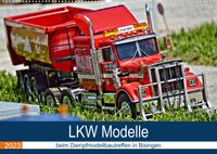 Buch Cover LKW Modelle beim Dampfmodellbautreffen in Bisingen (Wandkalender 2023 DIN A2 quer)