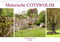 Buch Cover Malerische Cotswolds (Wandkalender 2023 DIN A4 quer)