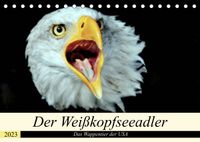 Buch Cover Der Weißkopfseeadler - Das Wappentier der USA (Tischkalender 2023 DIN A5 quer)
