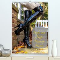 Buch Cover Stiefel und High Heels im Herbst (Premium, hochwertiger DIN A2 Wandkalender 2023, Kunstdruck in Hochglanz)