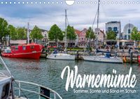 Buch Cover Warnemünde - Sommer, Sonne und Sand im Schuh (Wandkalender 2023 DIN A4 quer)