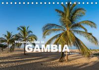 Buch Cover Traumstrände in Gambia (Tischkalender 2023 DIN A5 quer)