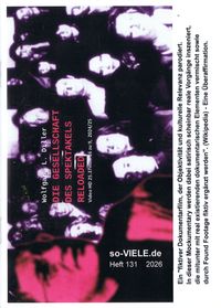 Buch Cover so viele Heft 131 2026