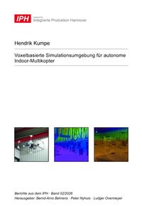 Buch Cover Voxelbasierte Simulationsumgebung für autonome Indoor-Multikopter