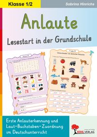 Buch Cover Anlaute / Lesestart in der Grundschule