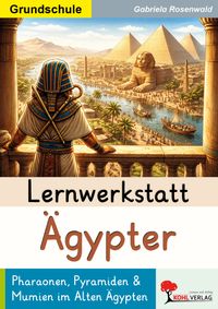 Buch Cover Lernwerkstatt Ägypter / Grundschule