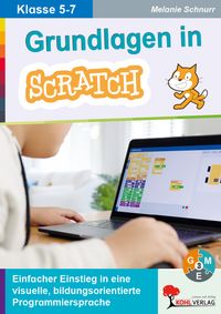 Buch Cover Grundlagen in SCRATCH