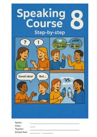 Buch Cover Speaking Course 8