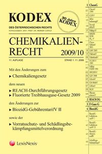 Buch Cover KODEX Chemikalienrecht