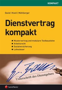 Buch Cover Dienstvertrag kompakt