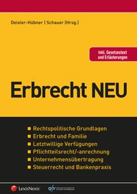 Buch Cover Erbrecht NEU