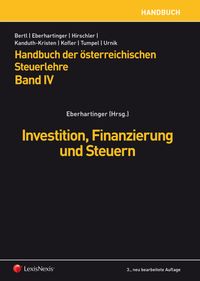 Buch Cover Handbuch der österreichischen Steuerlehre, Band IV