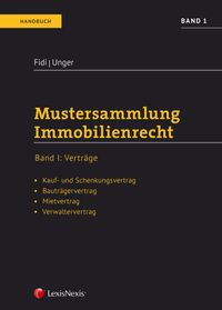 Buch Cover Mustersammlung Immobilienrecht