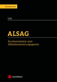 Buch Cover ALSAG - Kurzkommentar zum Altlastensanierungsgesetz