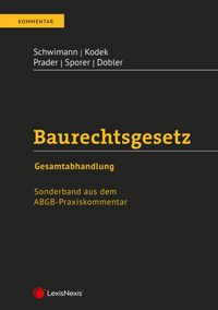 Buch Cover Baurechtsgesetz
