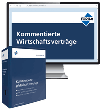 Buch Cover Kommentierte Wirtschaftsverträge