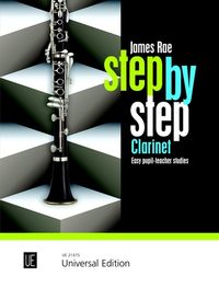Buch Cover Step by Step für 1-2 Klarinetten