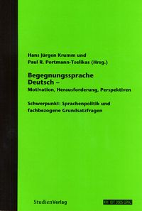 Buch Cover Begegnungssprache Deutsch - Motivation, Herausforderung, Perspektiven