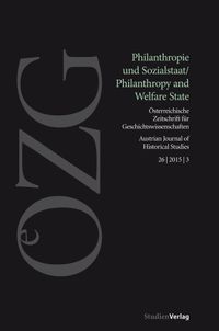 Buch Cover Österreichische Zeitschrift für Geschichtswissenschaften 3/2015