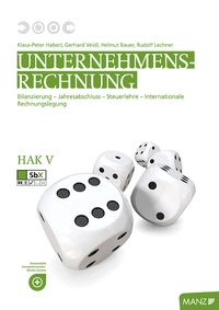 Buch Cover Unternehmensrechnung HAK V, Schulversuch