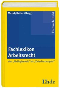 Buch Cover Fachlexikon Arbeitsrecht
