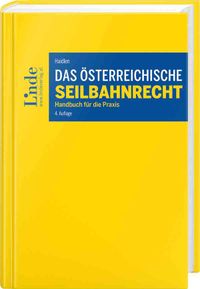 Buch Cover Das österreichische Seilbahnrecht