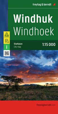 Buch Cover freytag & berndt Stadtplan Windhuk 1:15.000