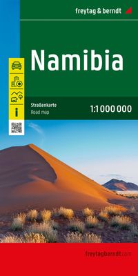 Buch Cover Namibia, Straßenkarte 1:1.000.000, freytag & berndt