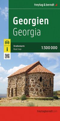 Buch Cover freytag & berndt Straßenkarte Georgien 1:300.000