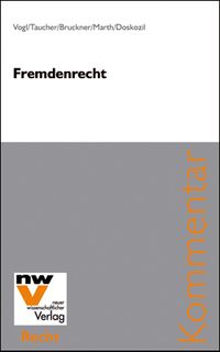 Buch Cover Fremdenrecht
