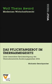 Buch Cover Das Pflichtangebot im Übernahmegesetz