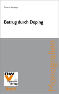 Buch Cover Betrug durch Doping