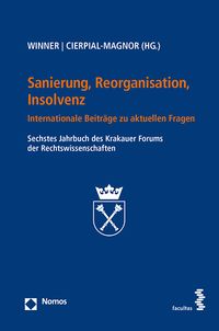 Buch Cover Sanierung, Reorganisation, Insolvenz
