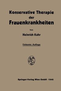 Buch Cover Konservative Therapie der Frauenkrankheiten