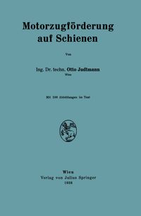 Buch Cover Motorzugförderung auf Schienen