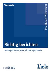 Buch Cover Richtig berichten