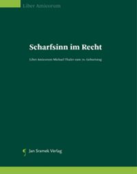 Buch Cover Scharfsinn im Recht