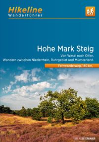 Buch Cover Wanderführer Hohe Mark Steig