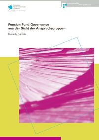 Buch Cover Pension Fund Governance aus der Sicht der Anspruchsgruppen