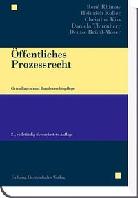 Buch Cover Öffentliches Prozessrecht