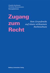 Buch Cover Zugang zum Recht