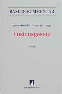 Buch Cover Fusionsgesetz (FusG)