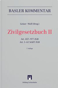 Buch Cover Zivilgesetzbuch II