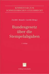 Buch Cover Bundesgesetz über die Stempelabgaben (StG)