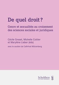 Buch Cover De quel droit?