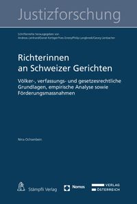 Buch Cover Richterinnen an Schweizer Gerichten
